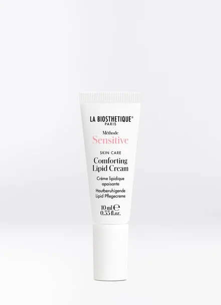 Méthode Sensitive Comforting Lipid Cream tube for soothing sensitive skin in a 10 ml size.